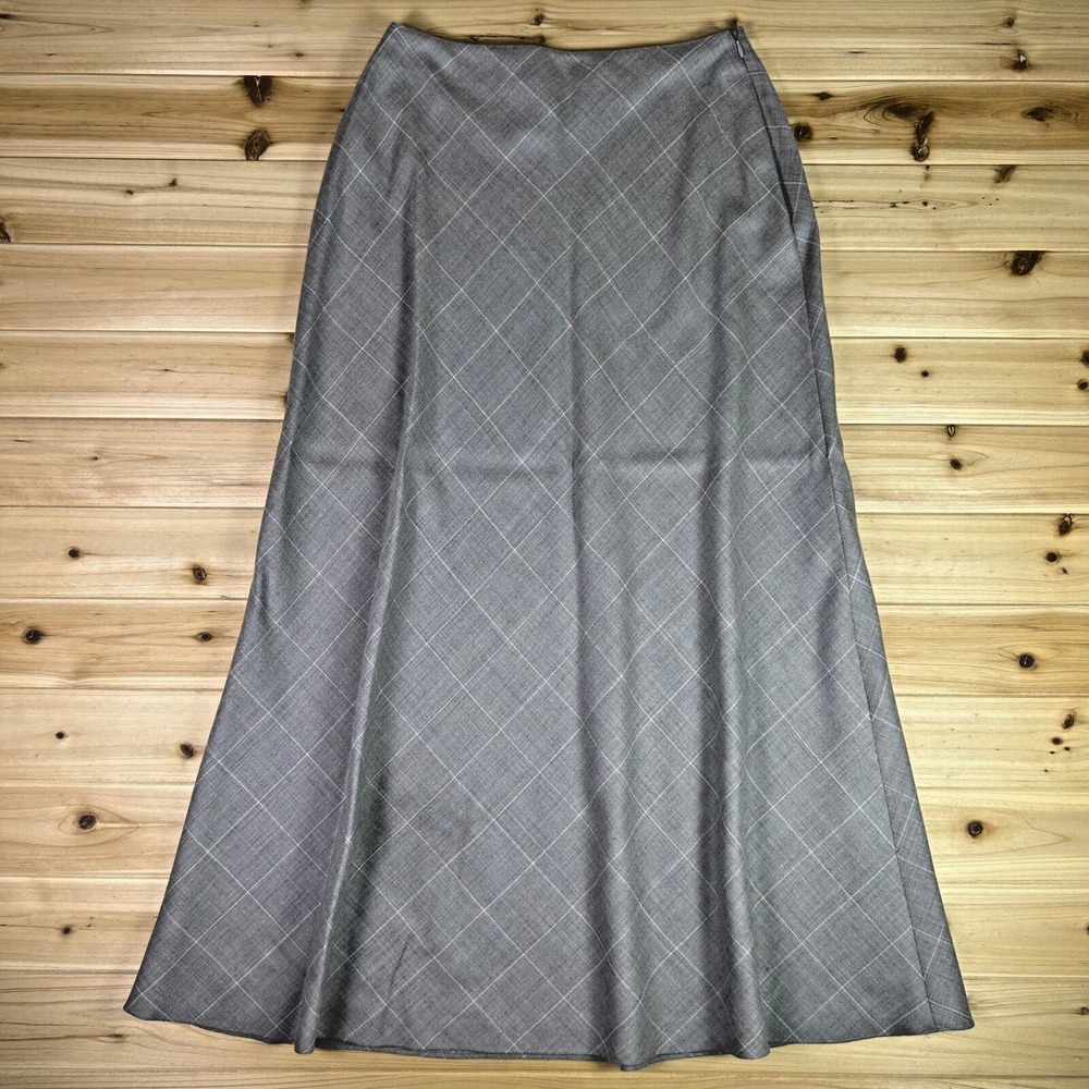 Lauren Ralph Lauren Gray Maxi Skirt